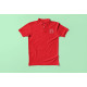 Crimson Red Akarai Golf Polo Shirt